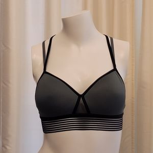 Stylish Black and Gray Bralette